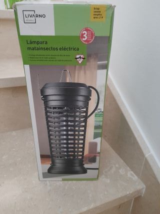 Lampara matainsectos eléctrica