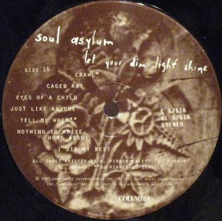 Soul Asylum - "Let your dim light shine" LP
