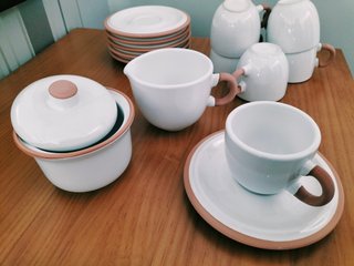 JUEGO DE CAFÉ Y BOWLS