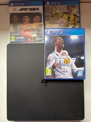 PLAYSTATION 4 + JUEGOS