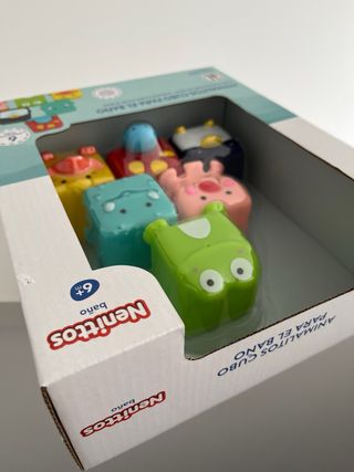 Juguetes para el baño sin estrenar