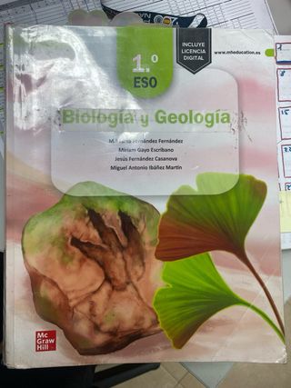 Biologia y Geologia de 1 ESO