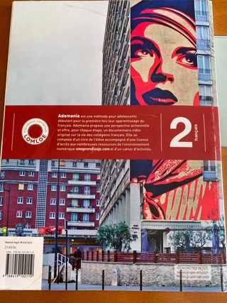 Libro Français Adomania Sm 2º ESO