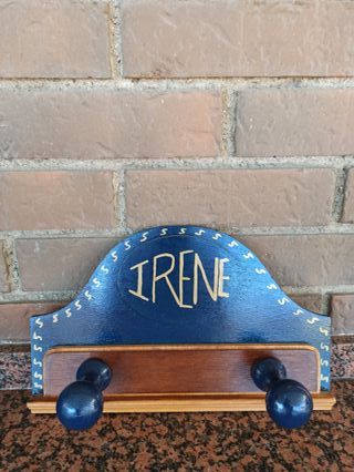 PERCHA DE PARED PERSONALIZADA