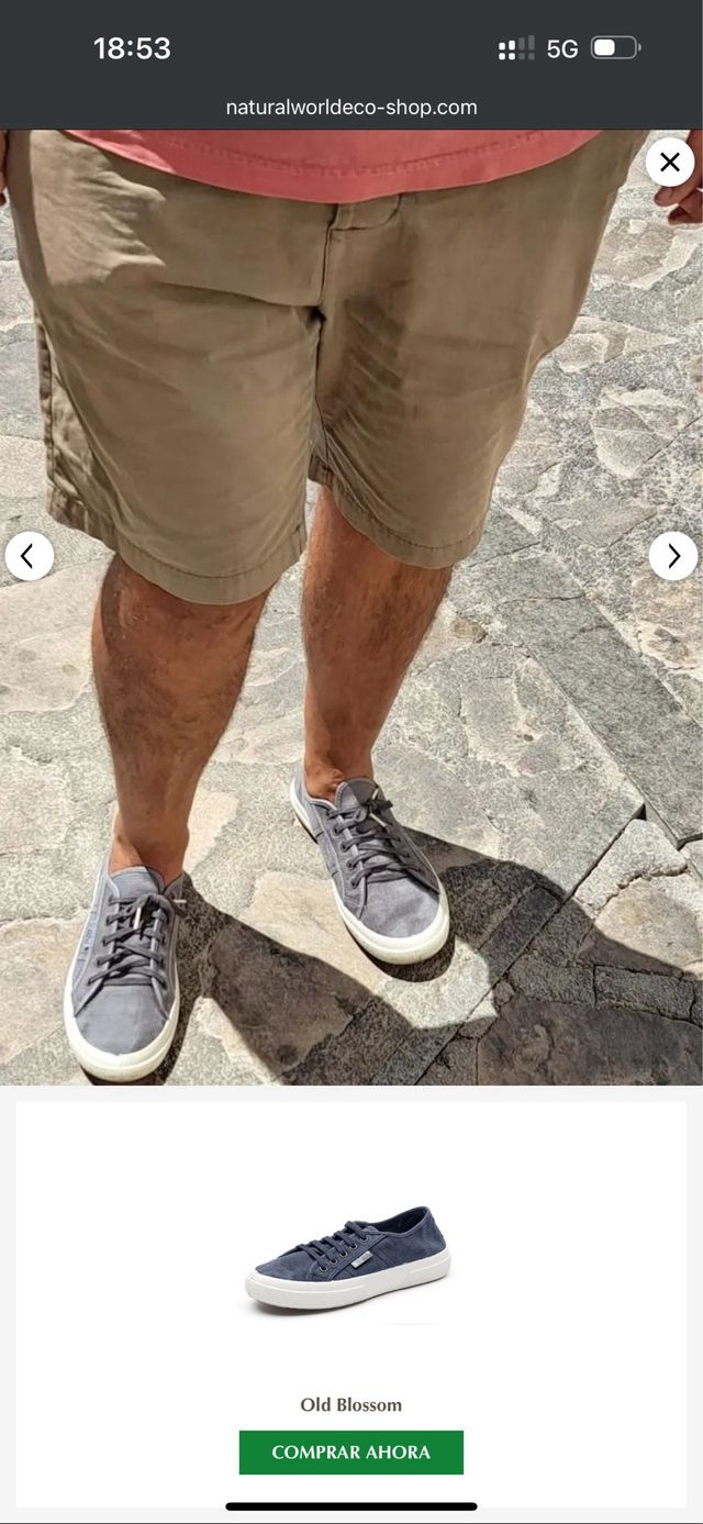 Zapatillas NATURAL WORLD