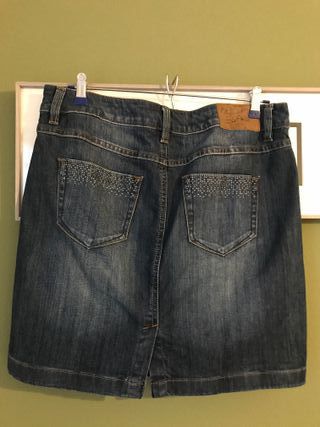 Falda vaquera