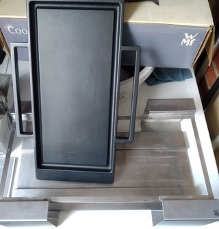 Parilla portatil WMF nueva con fogon gas rellenabl