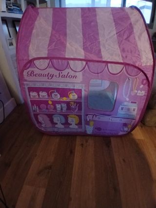 Tienda se campaña para niños.