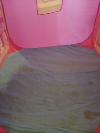 Tienda se campaña para niños.