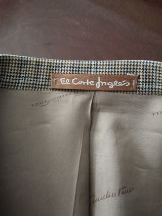 Chaqueta americana hombre