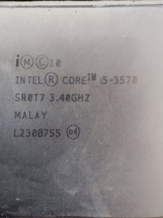 PLACA BASE + CPU I5 3570 