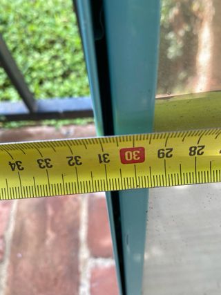 Armario espejo azul baño ikea GUNNERN