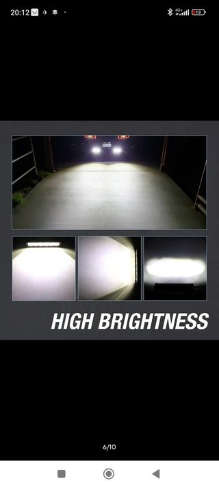Barra led  20 pulgadas 180w