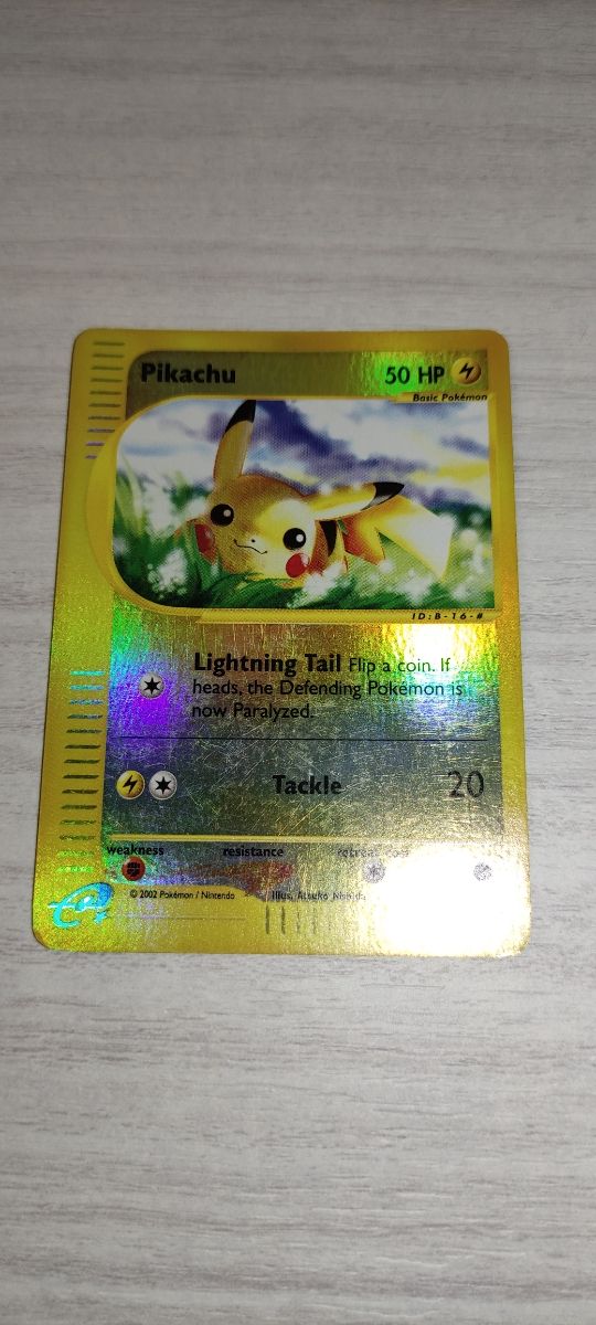 Pikachu expedition reverse holo