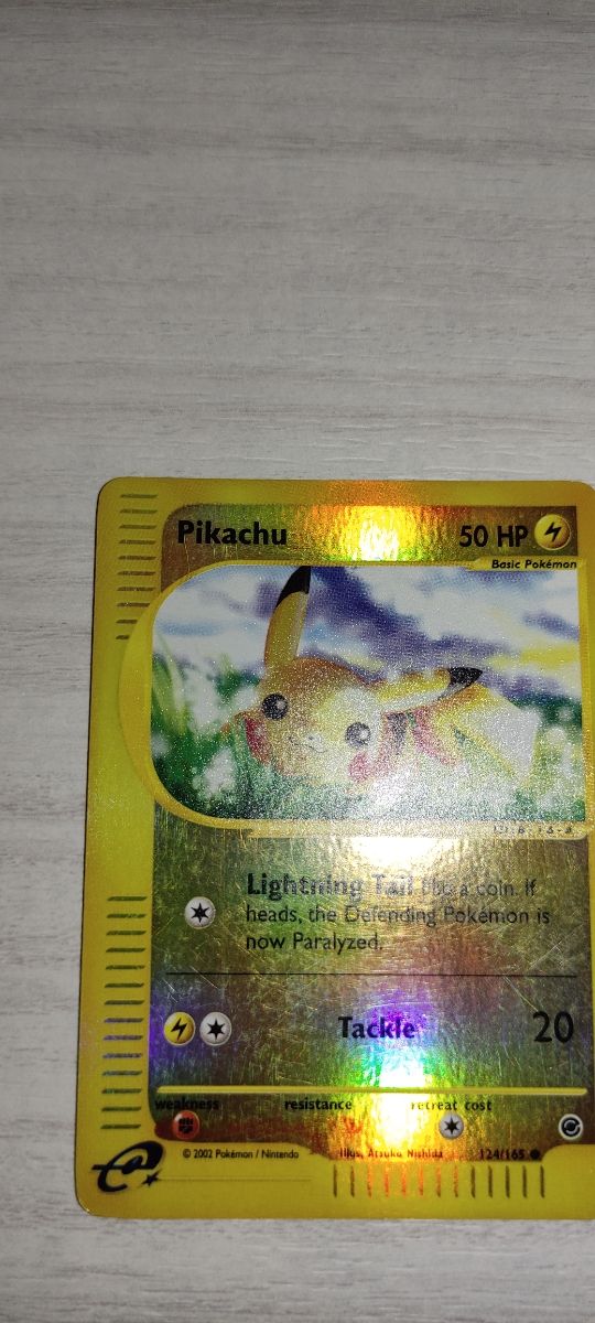 Pikachu expedition reverse holo