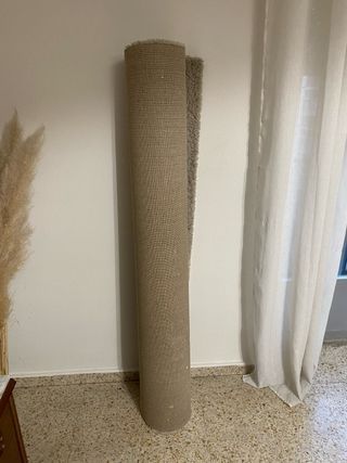 Alfombra grande beige