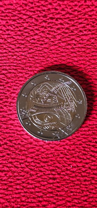 2 euros Francia (antorcha)