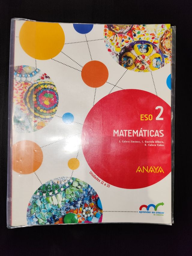 Libro de matemáticas