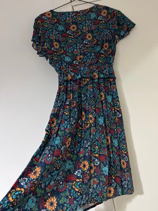 Vestido estampado Corte Inglés.