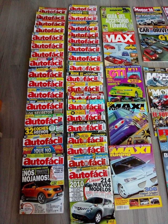 revistas varias coches