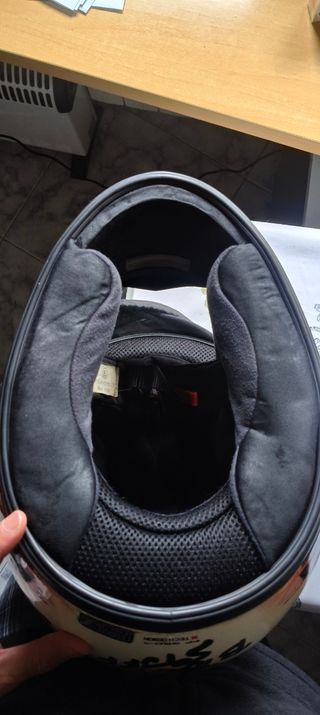 Casco integral de moto