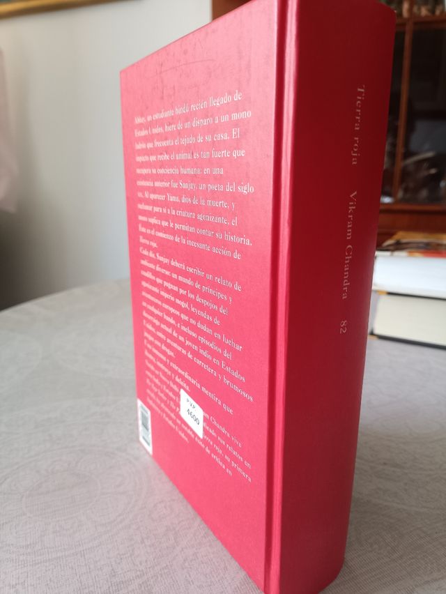 3x2 Tierra roja. Vikram chandra