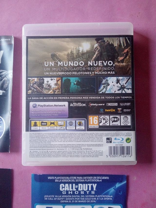Call of Duty Ghosts PS3