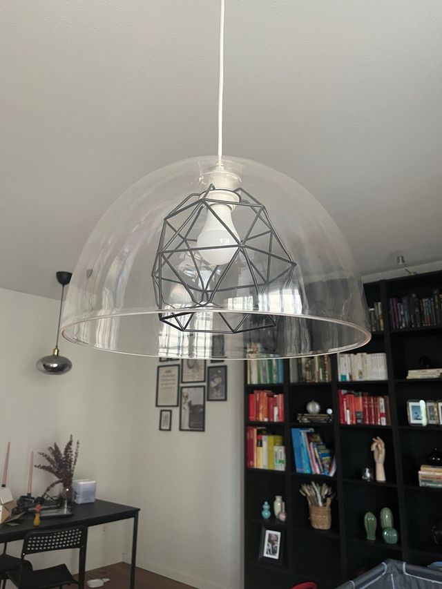 Dos lamparas ikea con su aplique