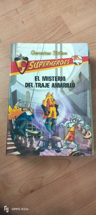 Colección 5 libros Gerónimo Stilton 
