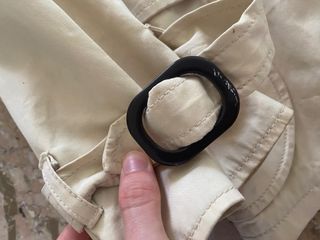 Gabardina corta mujer