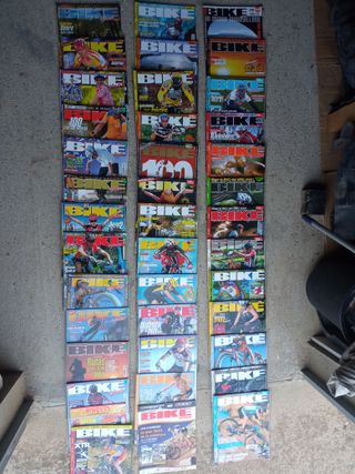 revistas coches y bicicletas de varios años