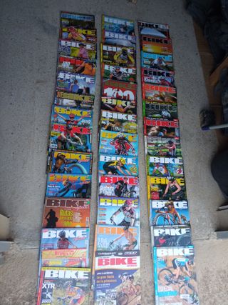 revistas coches y bicicletas de varios años