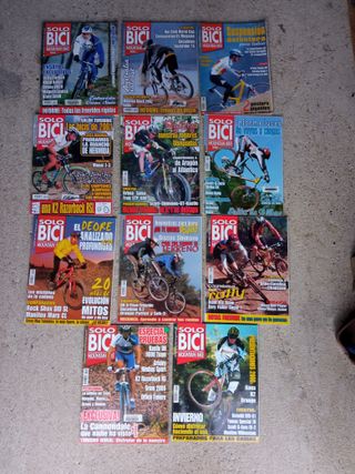 revistas coches y bicicletas de varios años