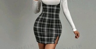 Vestido de tirantas