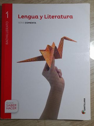 Libro Lengua y literatura 1°bachillerato