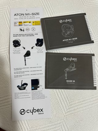 Cybex Gold -- Base M + Aton M i-SIZE 2024