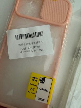 3€ 8 Fundas Nuevas IPhone 12 Pro Max