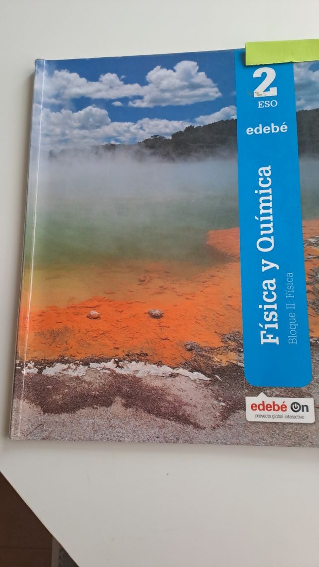 Libros Física y Química 2 ESO Edebé