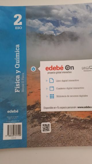 Libros Física y Química 2 ESO Edebé