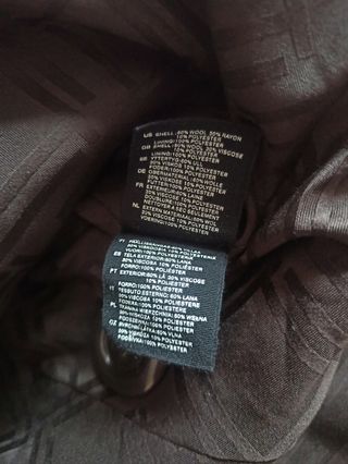 Cappotto marrone doppiopetto