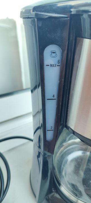 CAFETERA 6 TAZAS ACERO INOXIDABLE