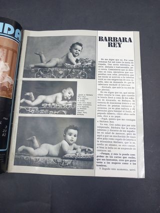 BARBARA REY ESTA ES SU VIDA RARA REVISTA COLECCION