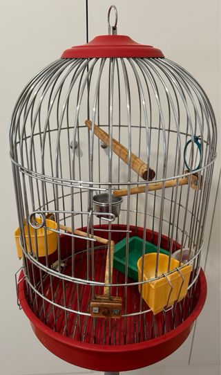 Jaula con pie