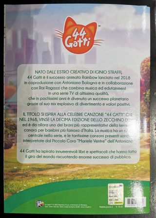 44 GATTI ALBUM CON FOGLIETTI ERINNOFILI