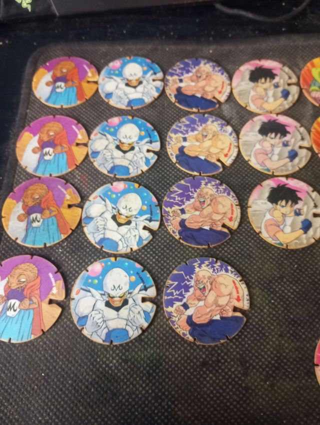 dragon ball z tazos matutano