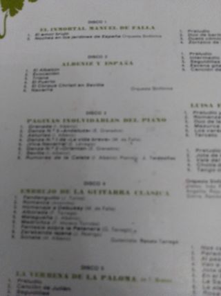 Tesoros de la Musica Española