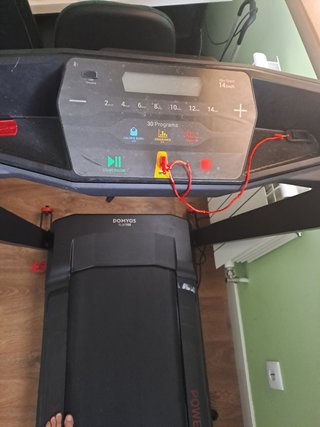 Cinta de correr ,motor averiado.