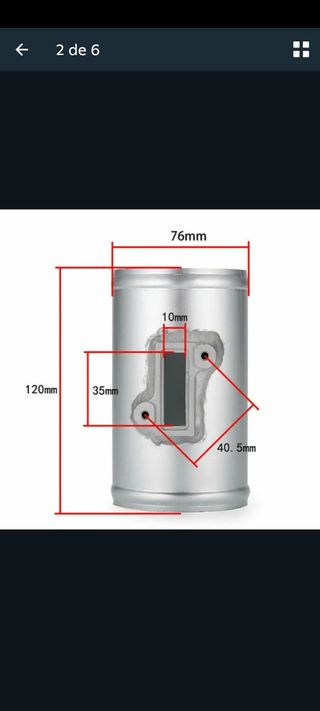 Filtro cónico deportivo