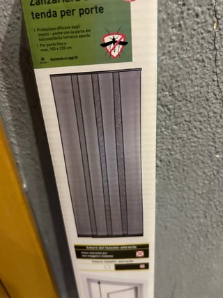 Mosquitera de cortina nueva