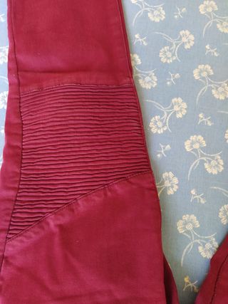 Pantalón granate mujer talla M